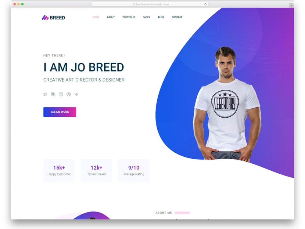 breed2-free-portfolio-website-templates