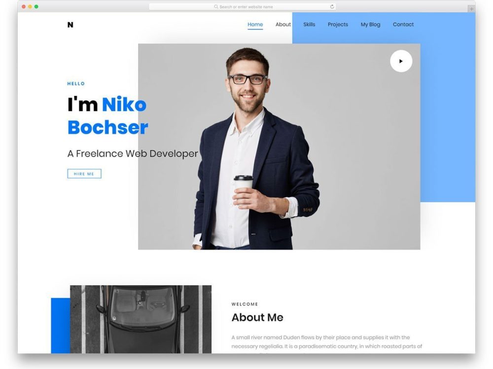 52 Best Free One Page Website Templates For Goal Focused Sites 2023