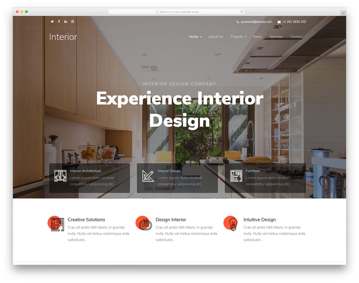 interiordesign-free-bootstrap-themes-templates