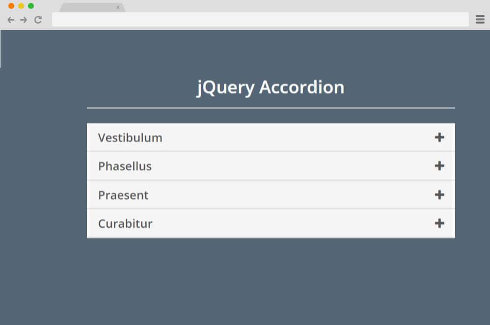 25+ JQuery Accordion Examples To Try Out To Organize Your Site