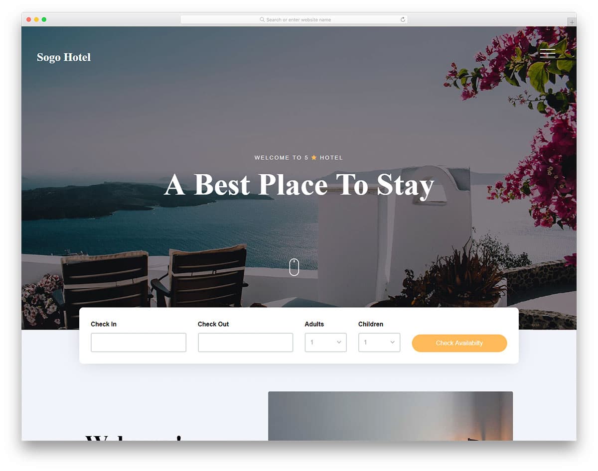 sogo-free-hotel-website-templates