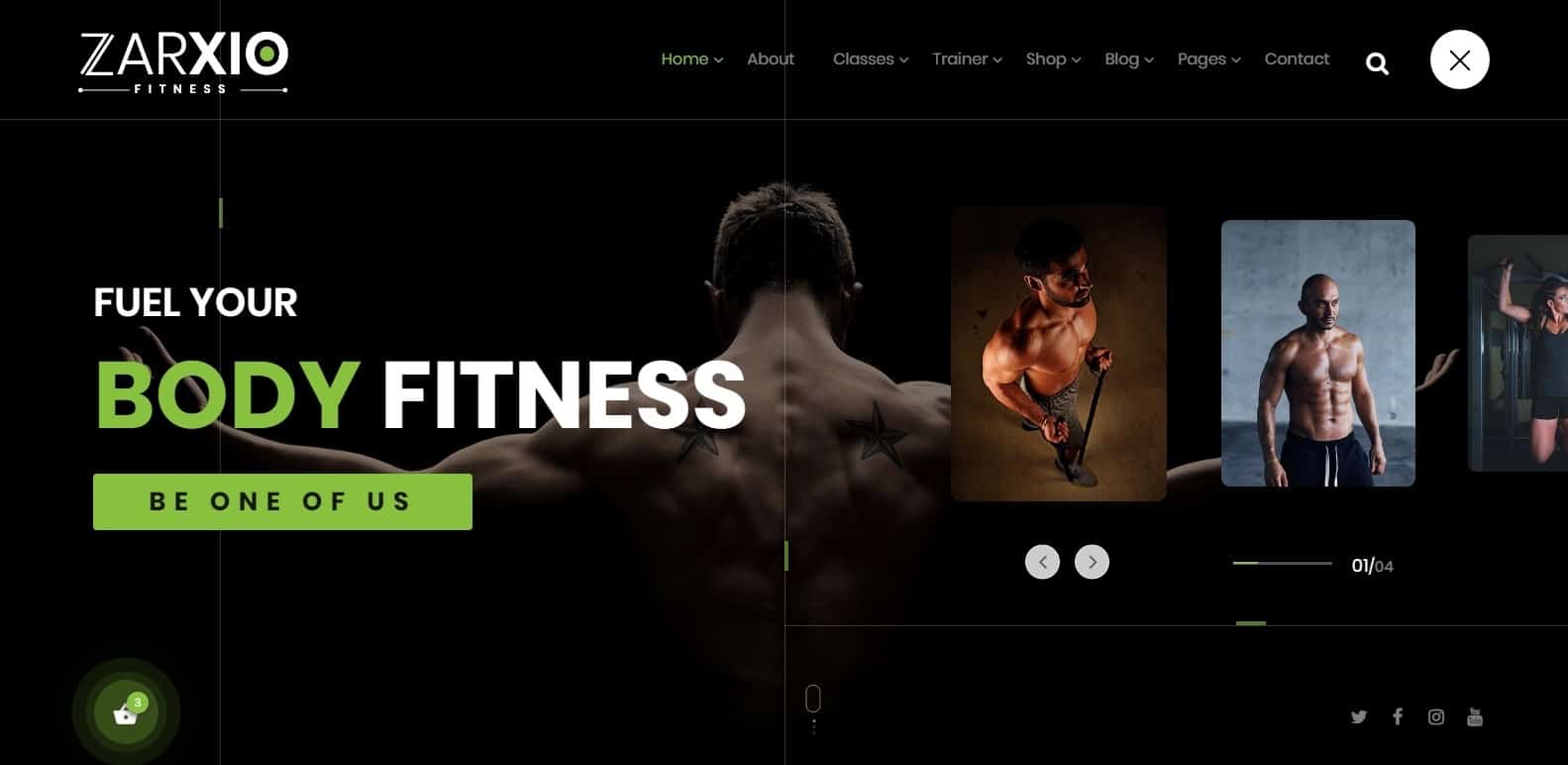 zarxia-gym-website-template