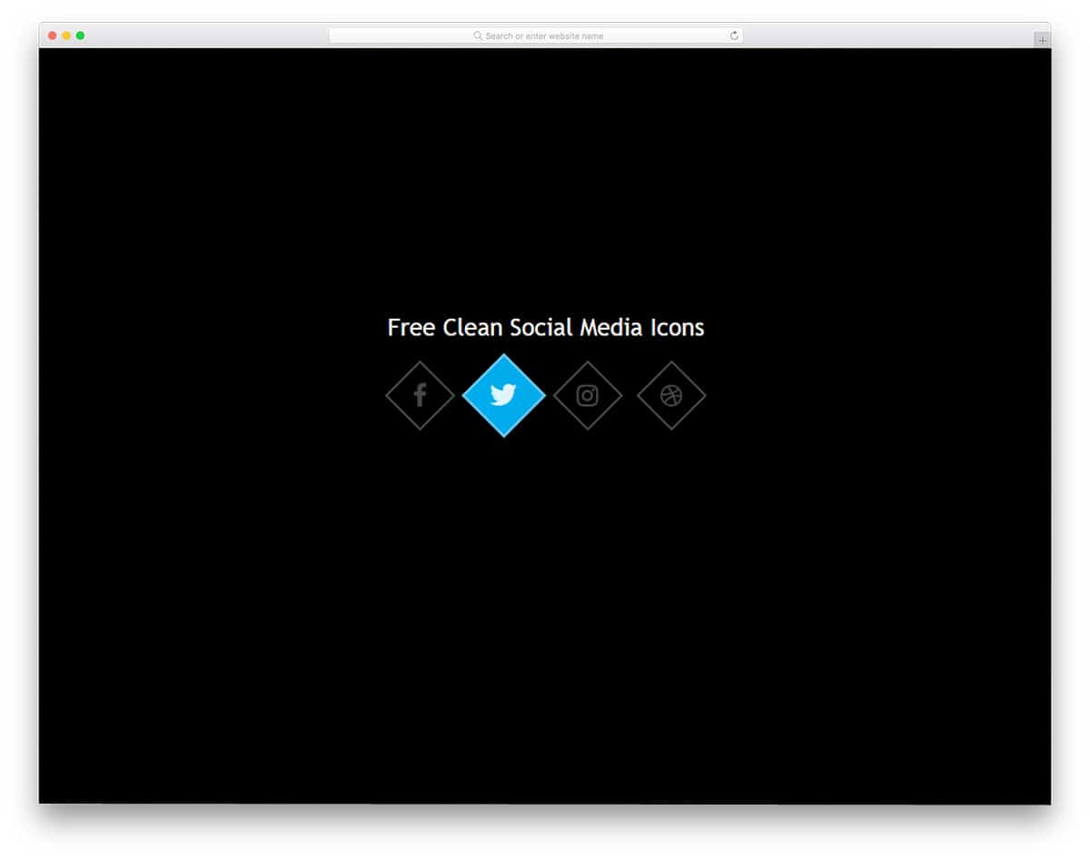 Clean-Social-Media-Icons