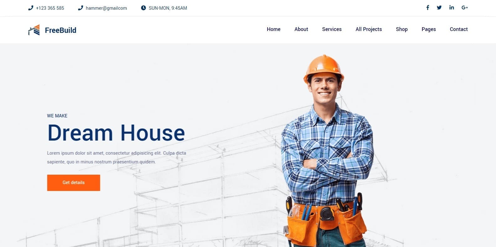 freebuild-construction-website-template