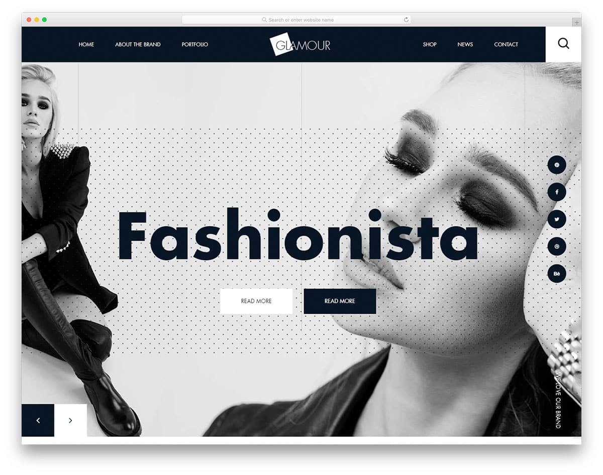 glamour-free-bootstrap-business-templates