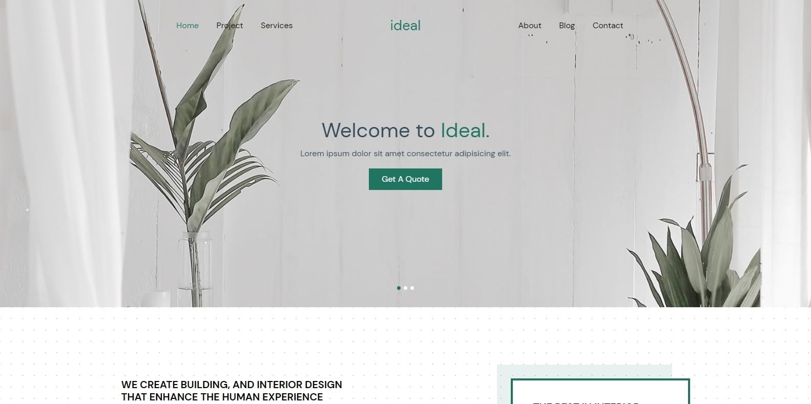ideal-simple-website-template