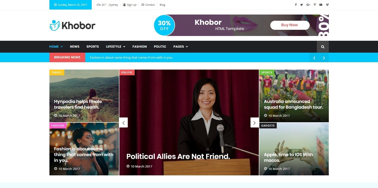 khobor-news-html-website-template