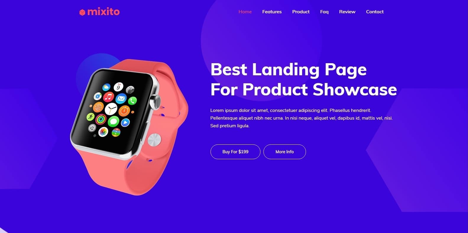 mixito-landing-page-template