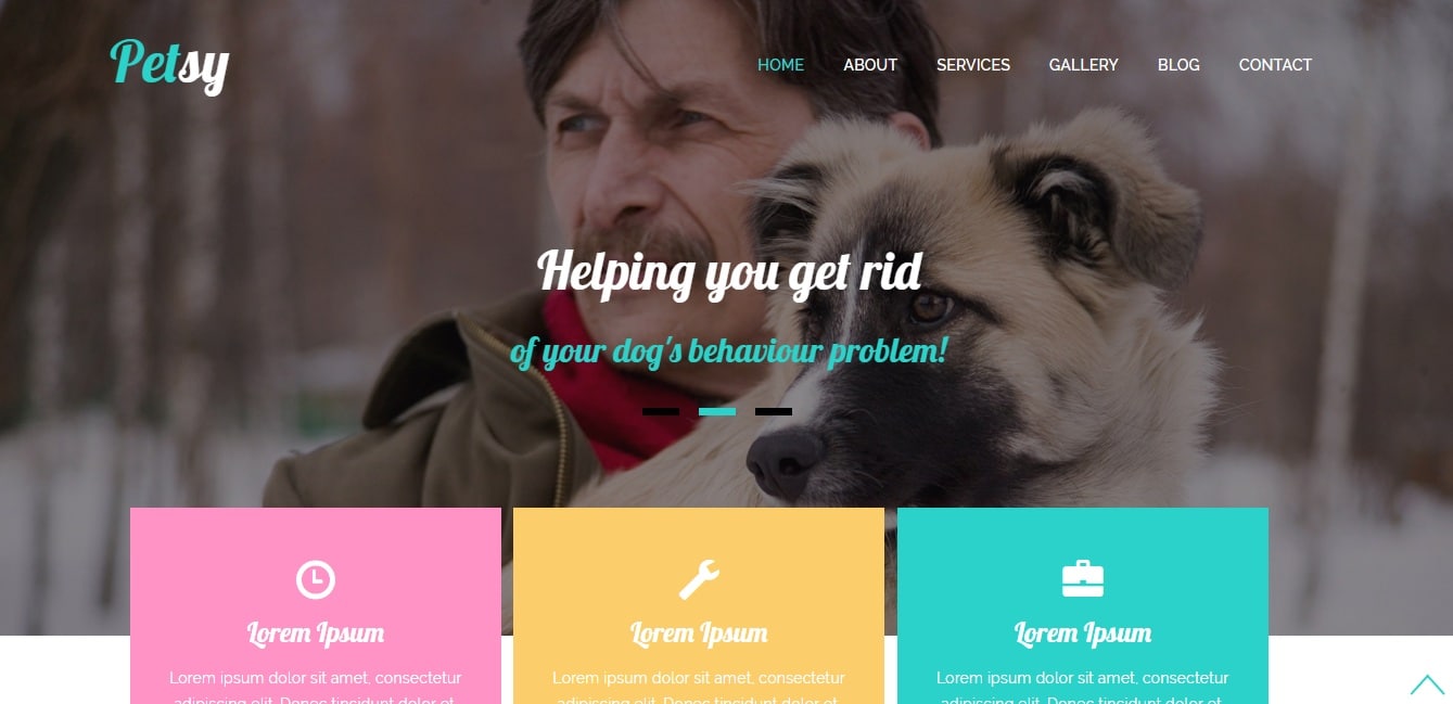 petsy animal and pets website template