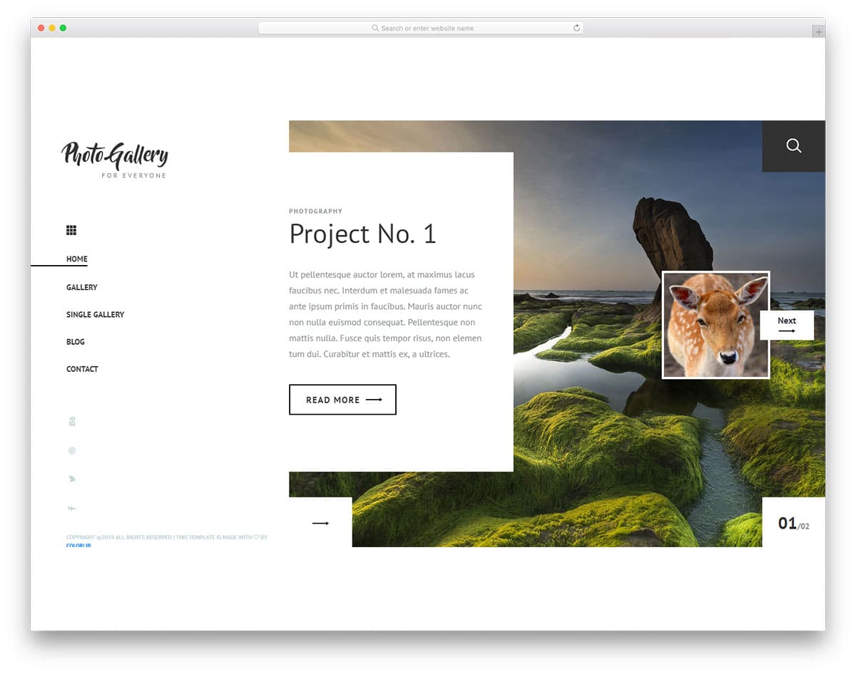 photogallery-free-freelancer-website-templates