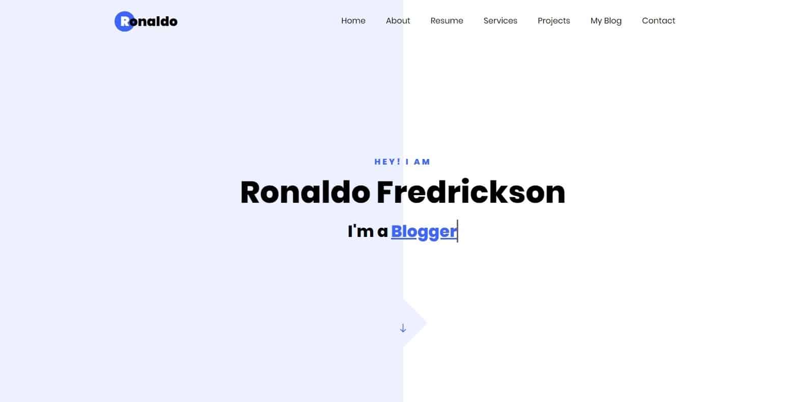 ronaldo-simple-website-template