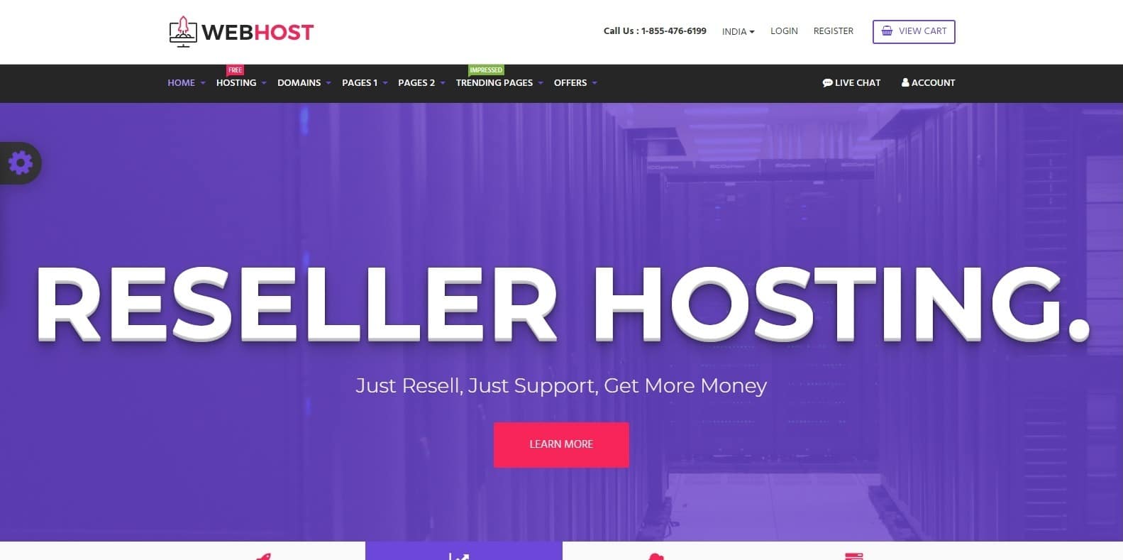 webhost-bootstrap-hosting-template