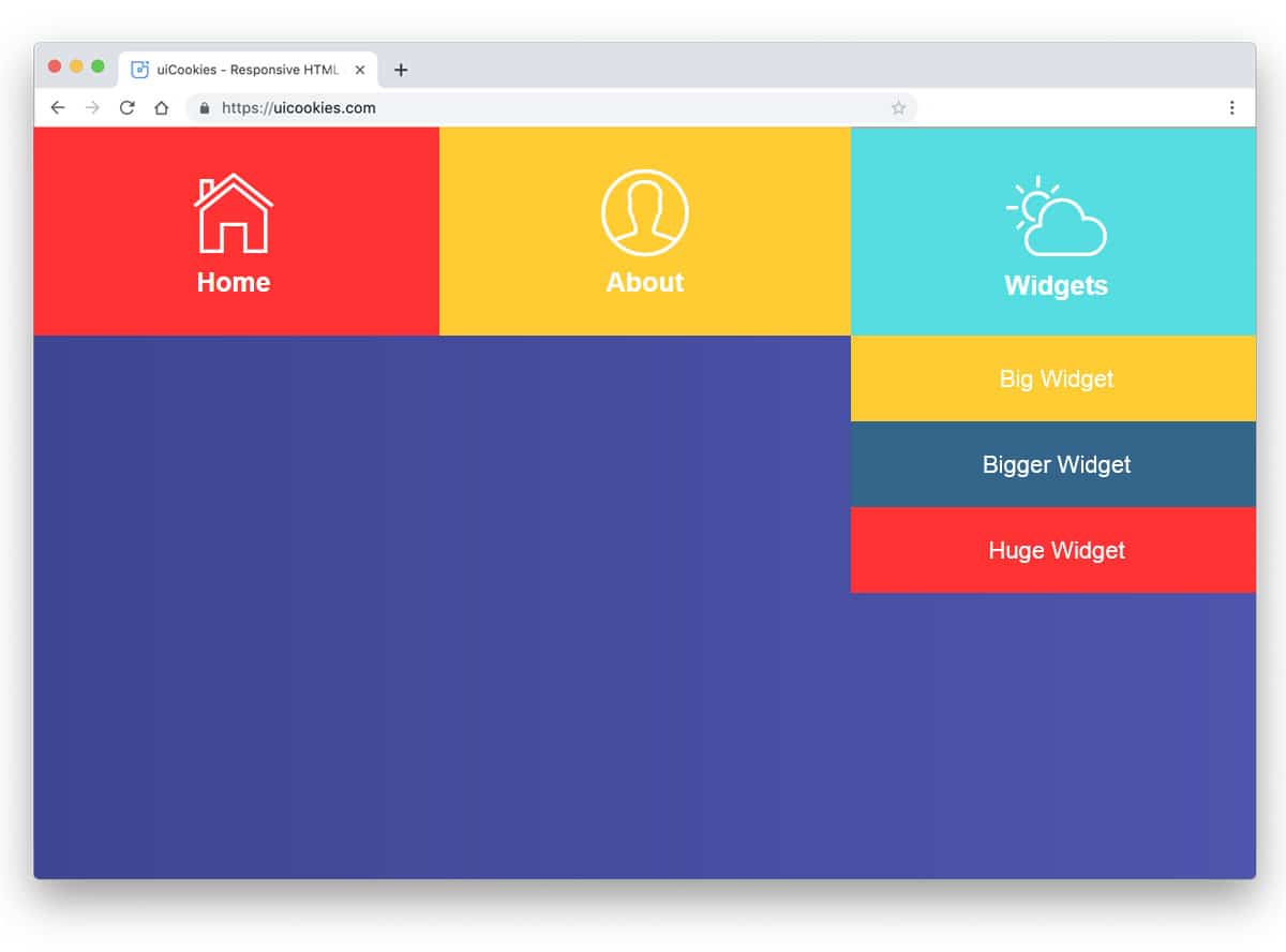 colorfl icon rich menu design