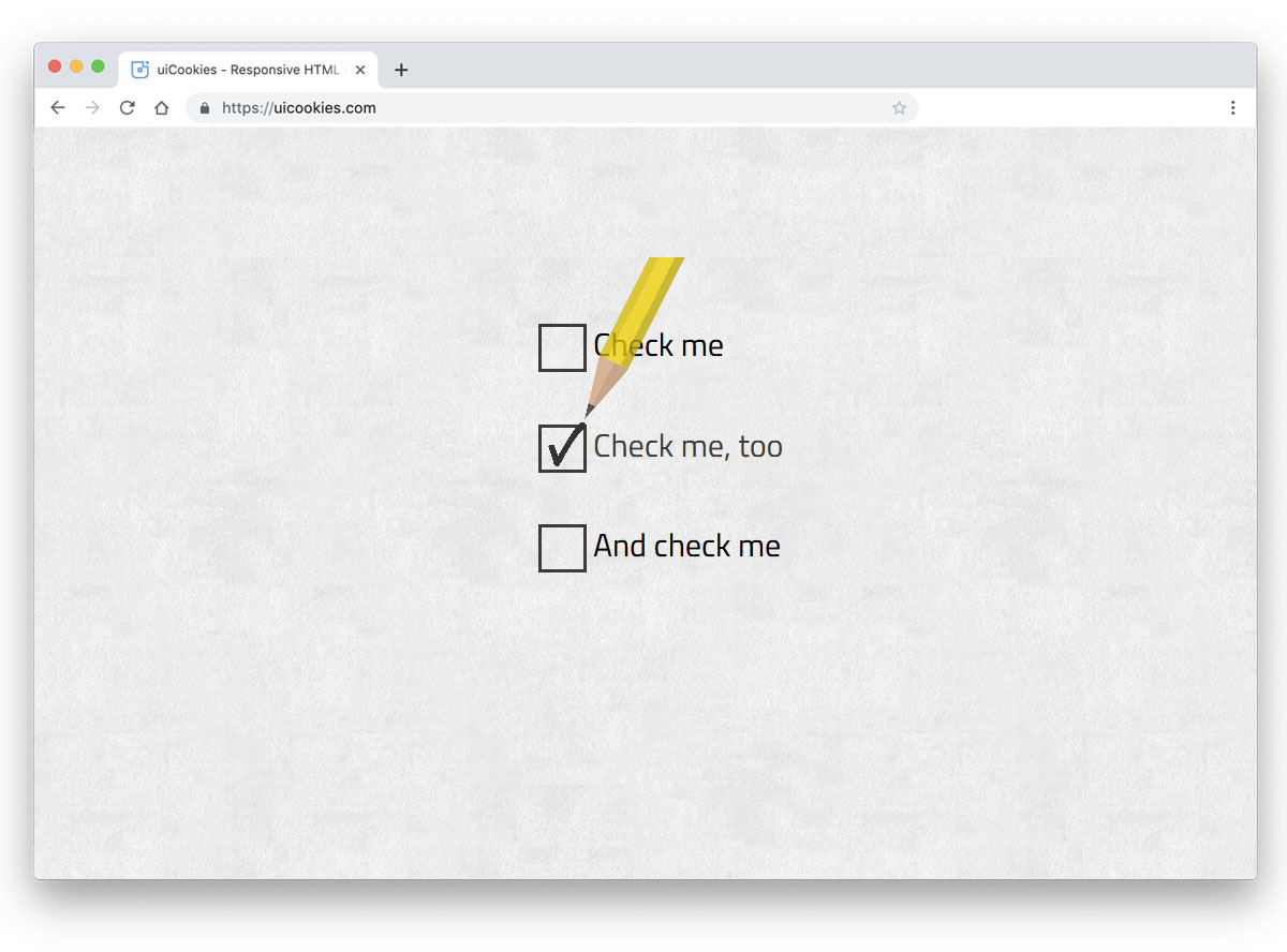 interesting animation concept for checkbox