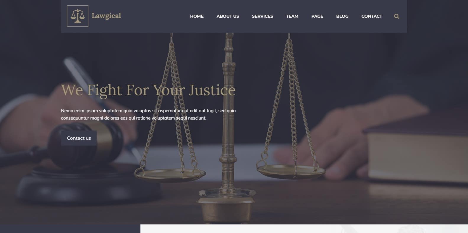 lawgical-attorney-website-template
