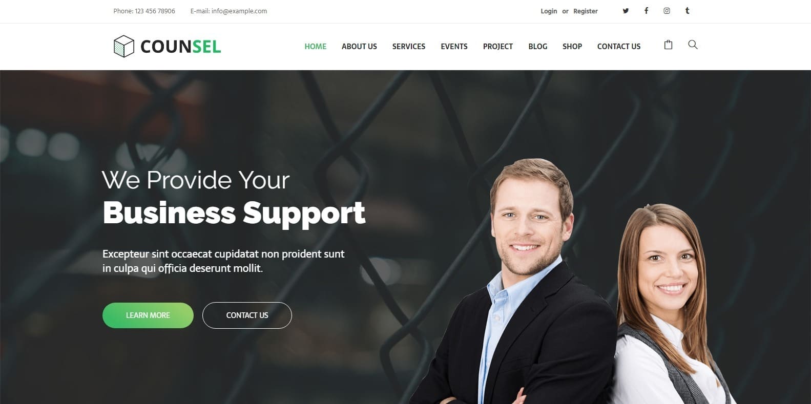 counsel-consulting-website-template