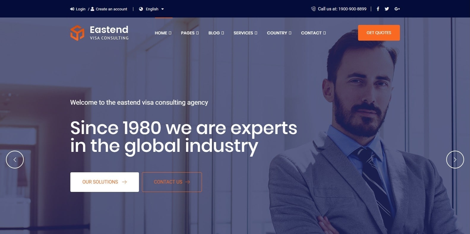 eastend-hub-consulting-website-template