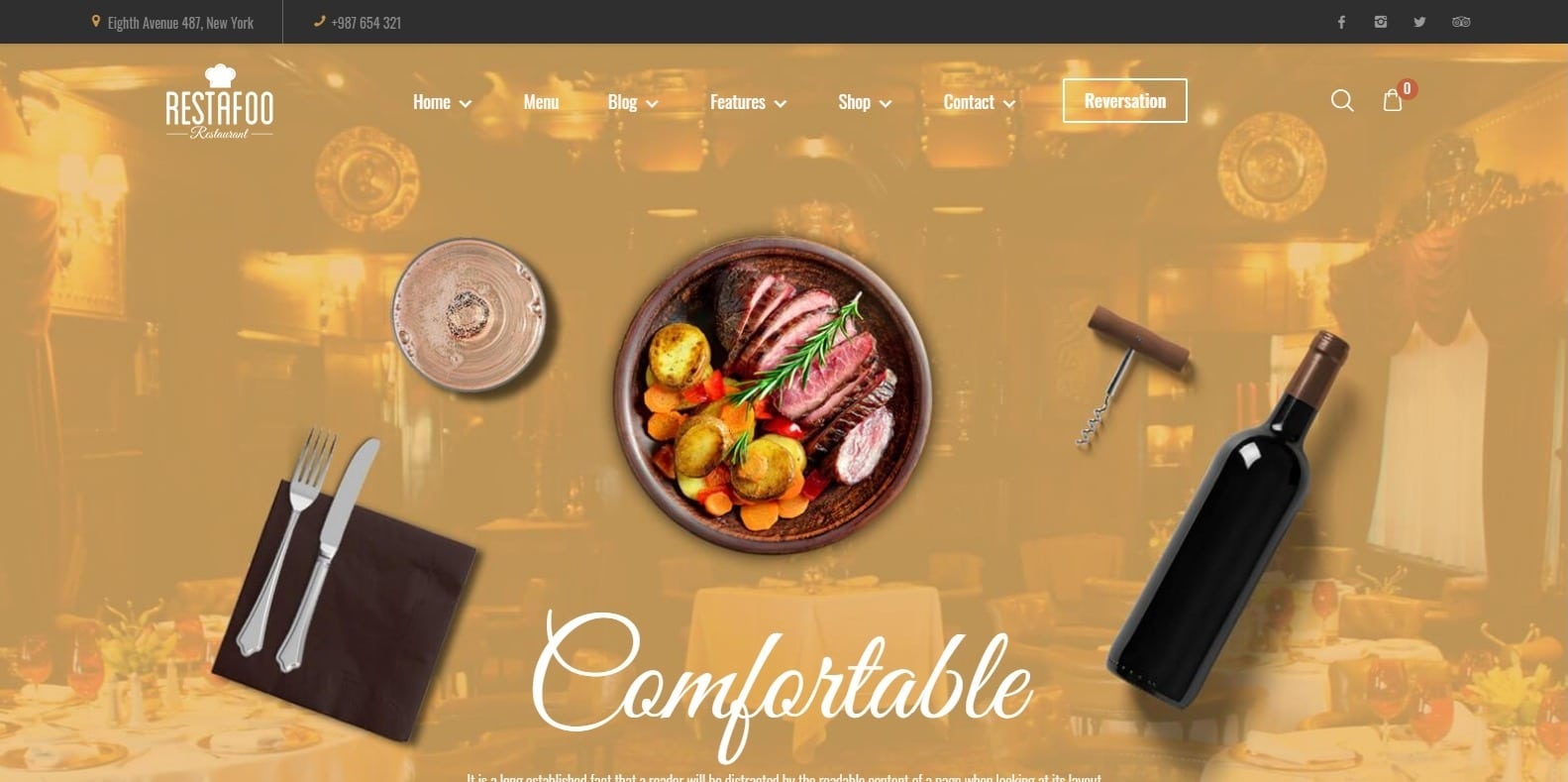 foody-restaurant-website-template