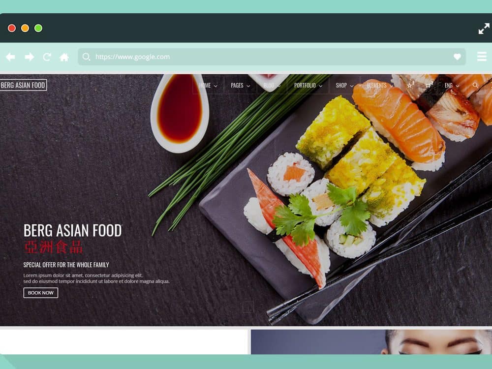 html-food-blog-website-template
