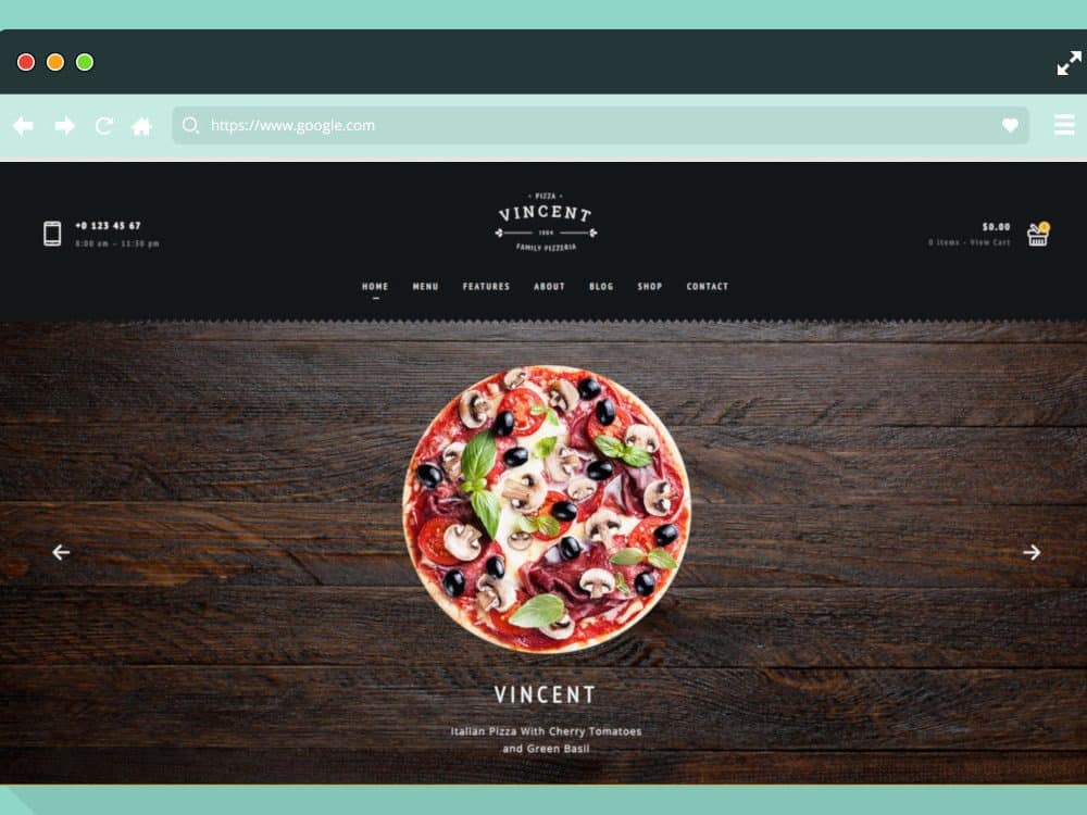 html-food-website-templates