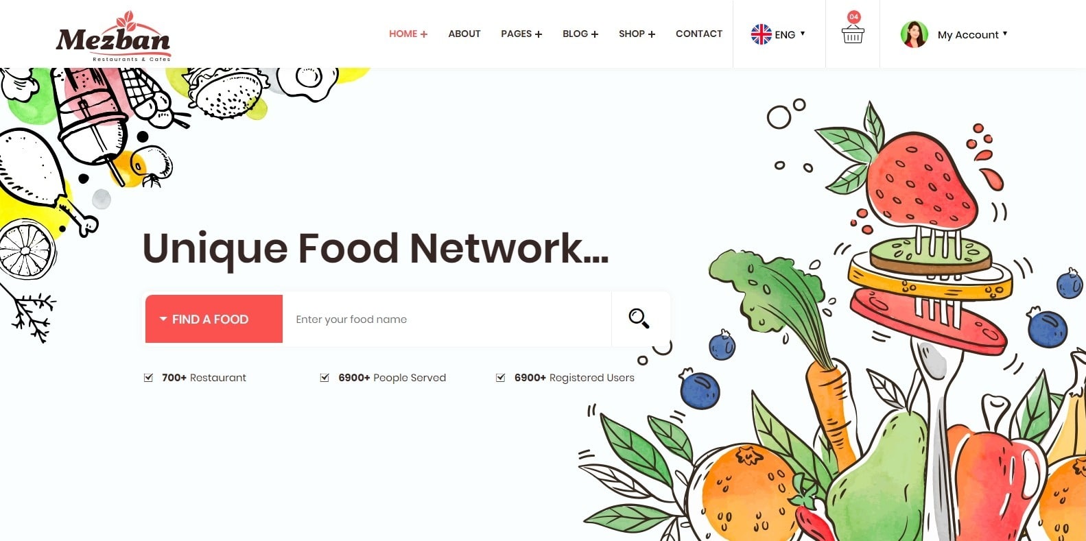 mezban-food-website-template
