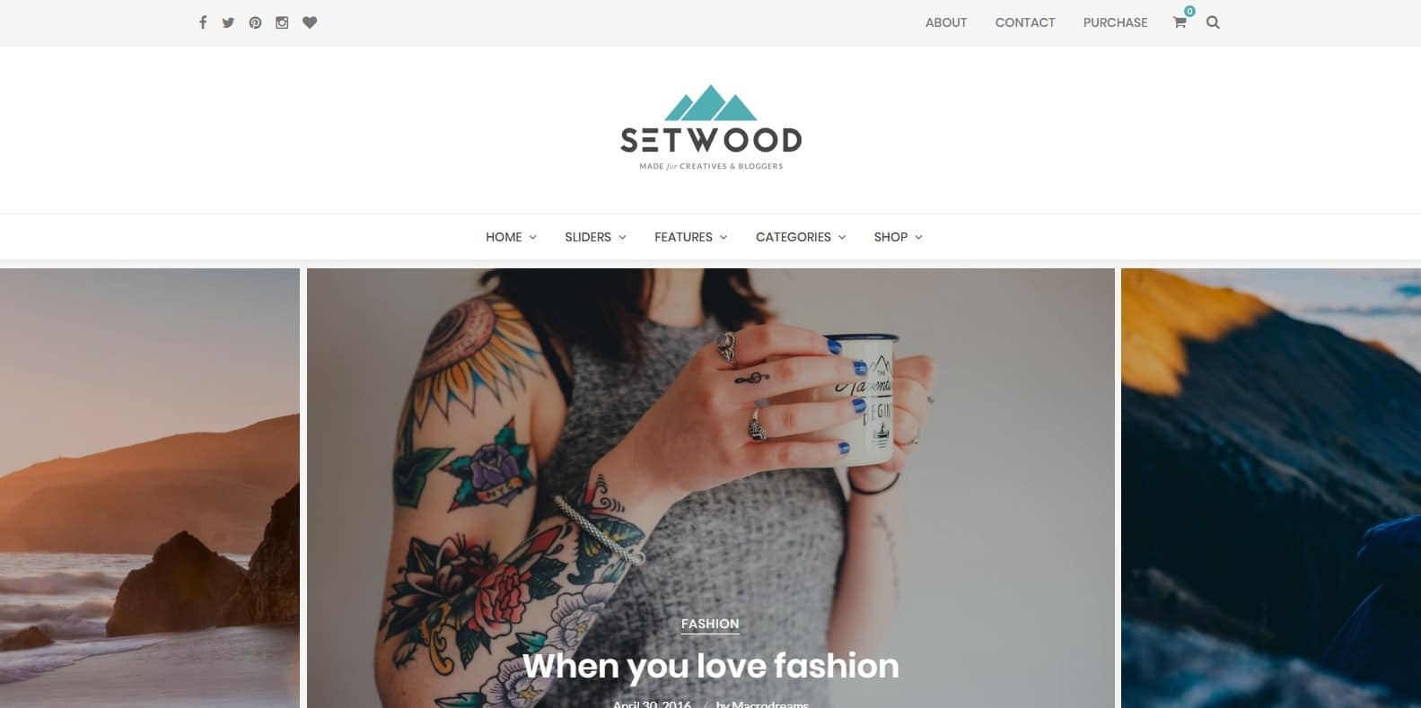 setwood-food-blog-website-template