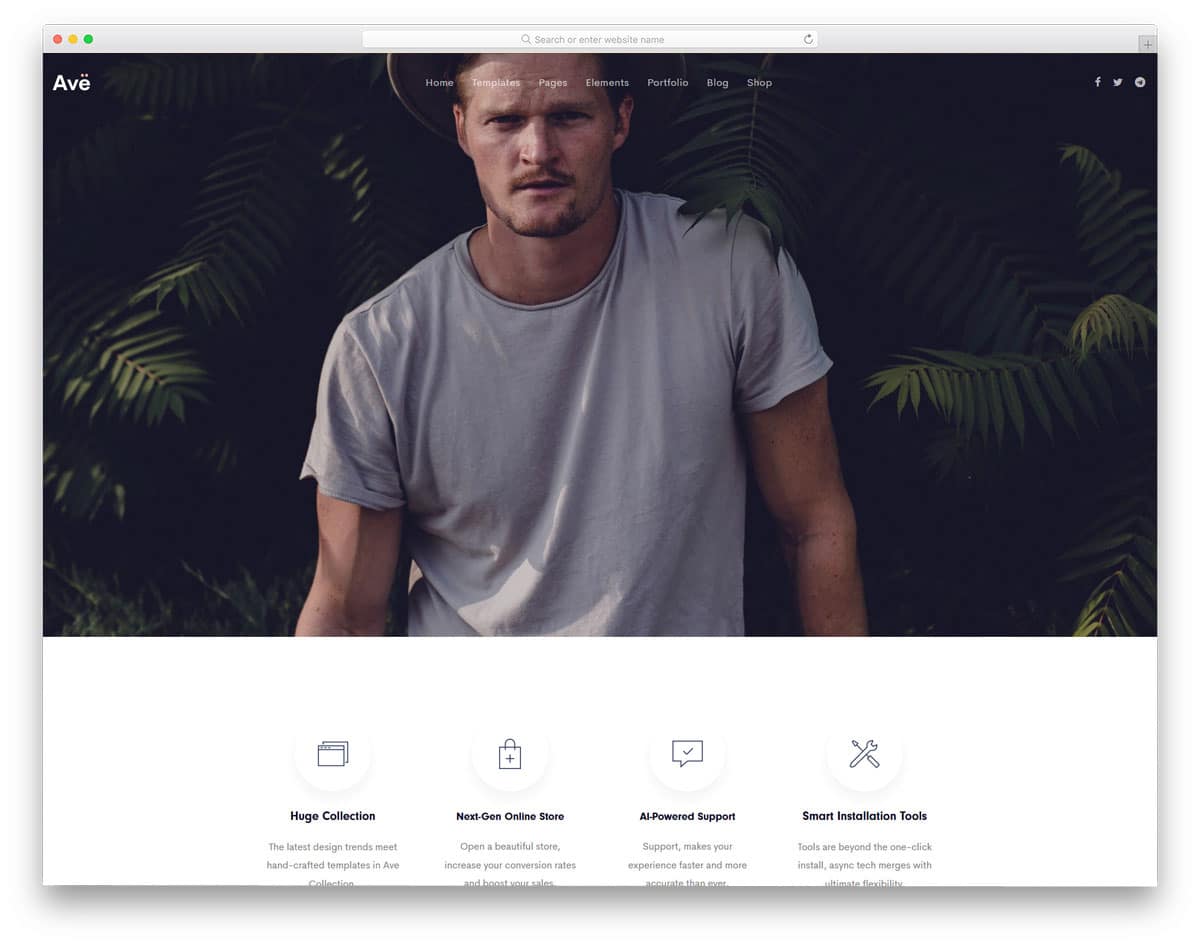 ave is amultipurpose WordPress theme with suitable design for actor websites