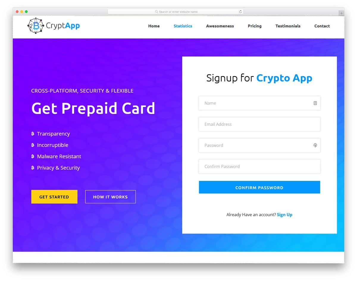 lead generation wordpress theme for crypto currency websites