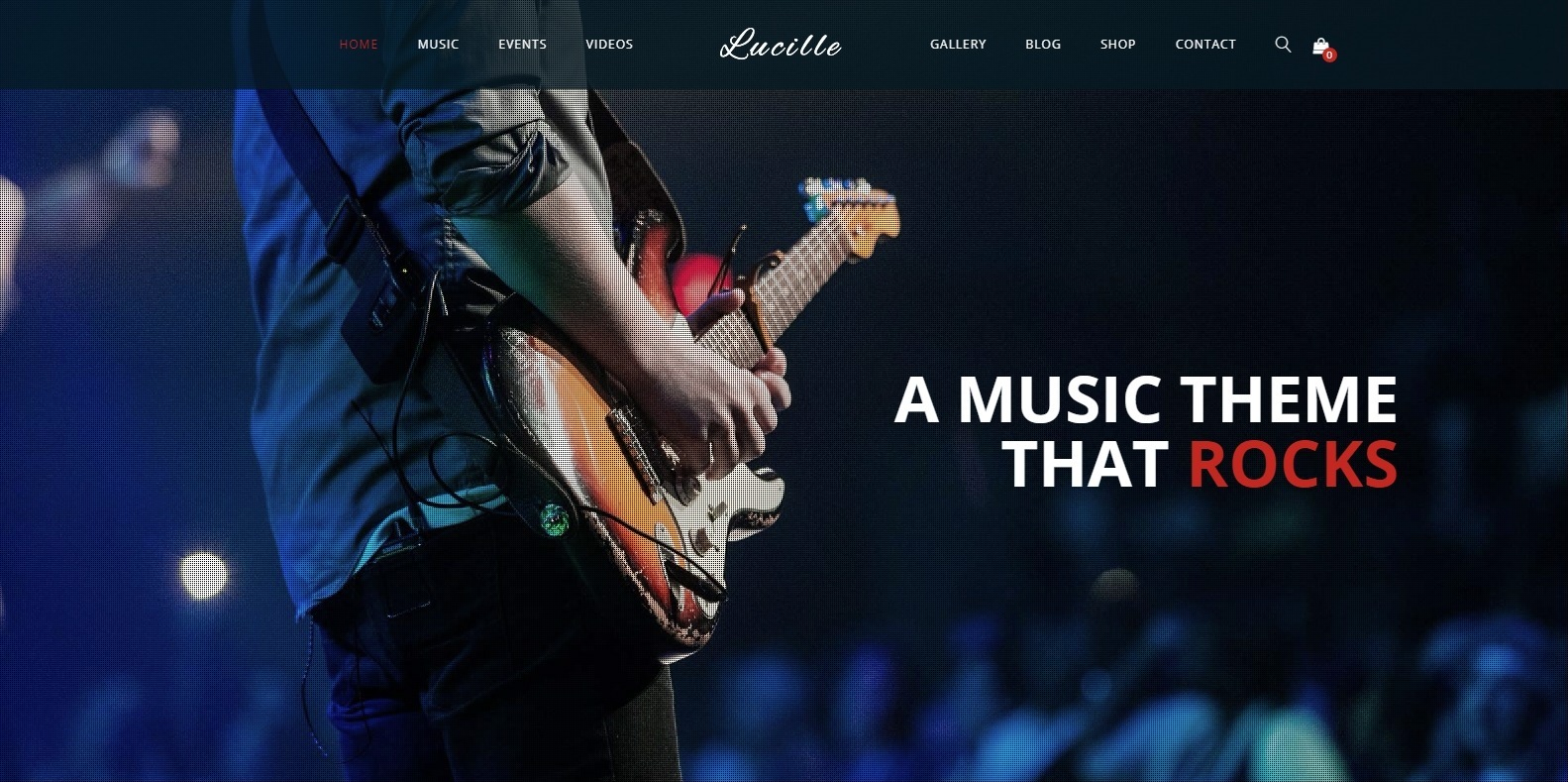 lucille-html-music-website-template