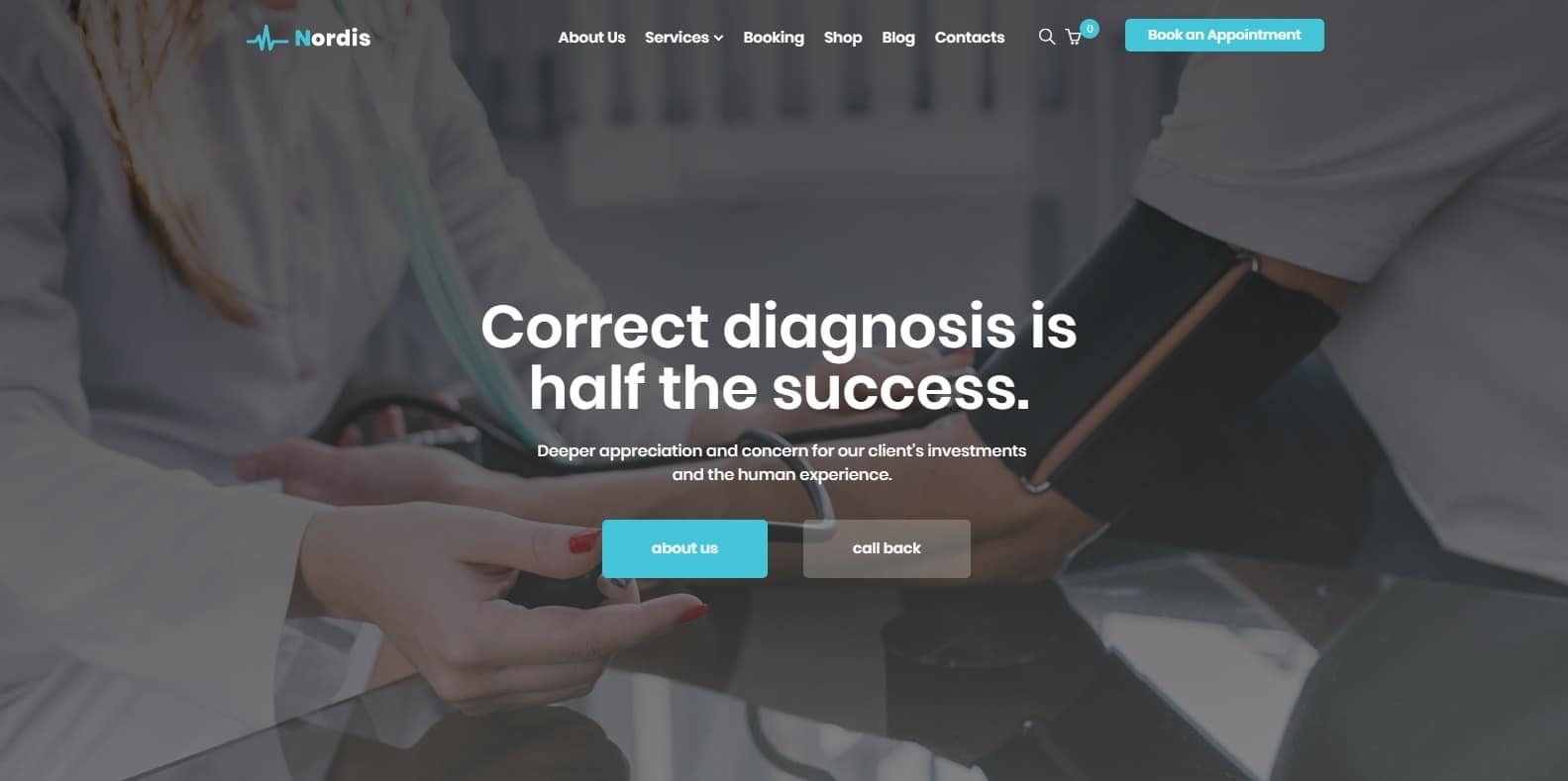 nordis-medical-website-template