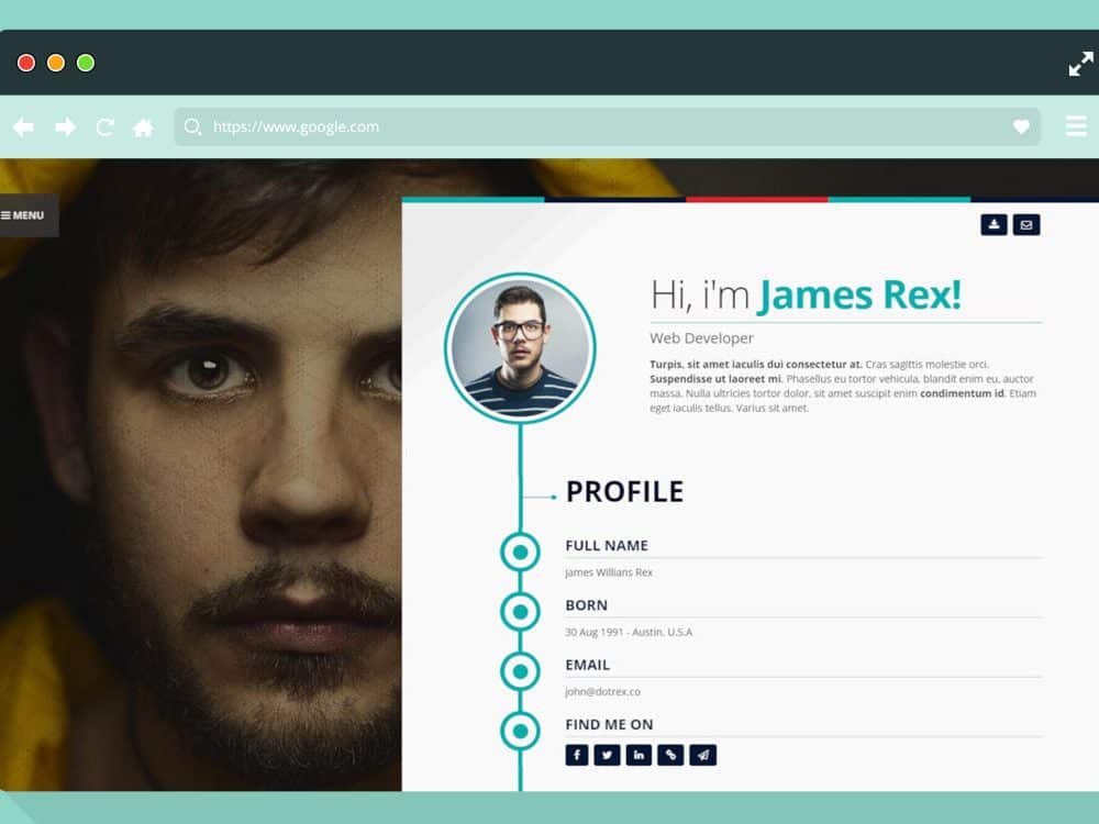 resume-website-templates-html-bootstrap