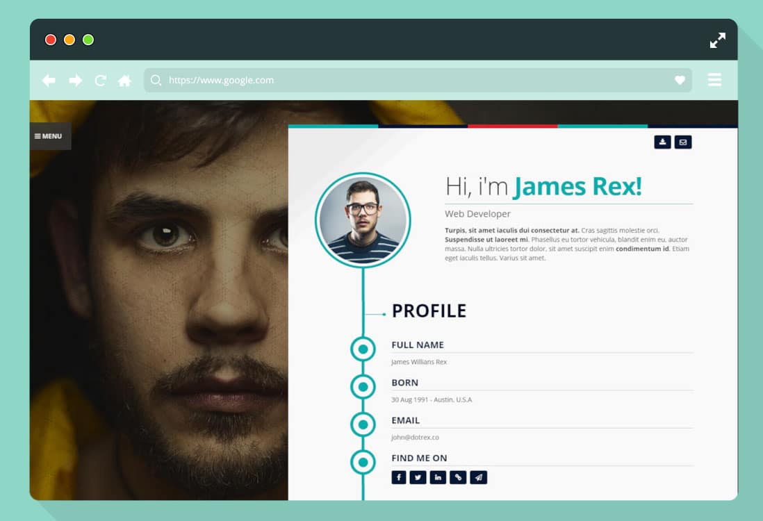 resume-website-templates-html-bootstrap