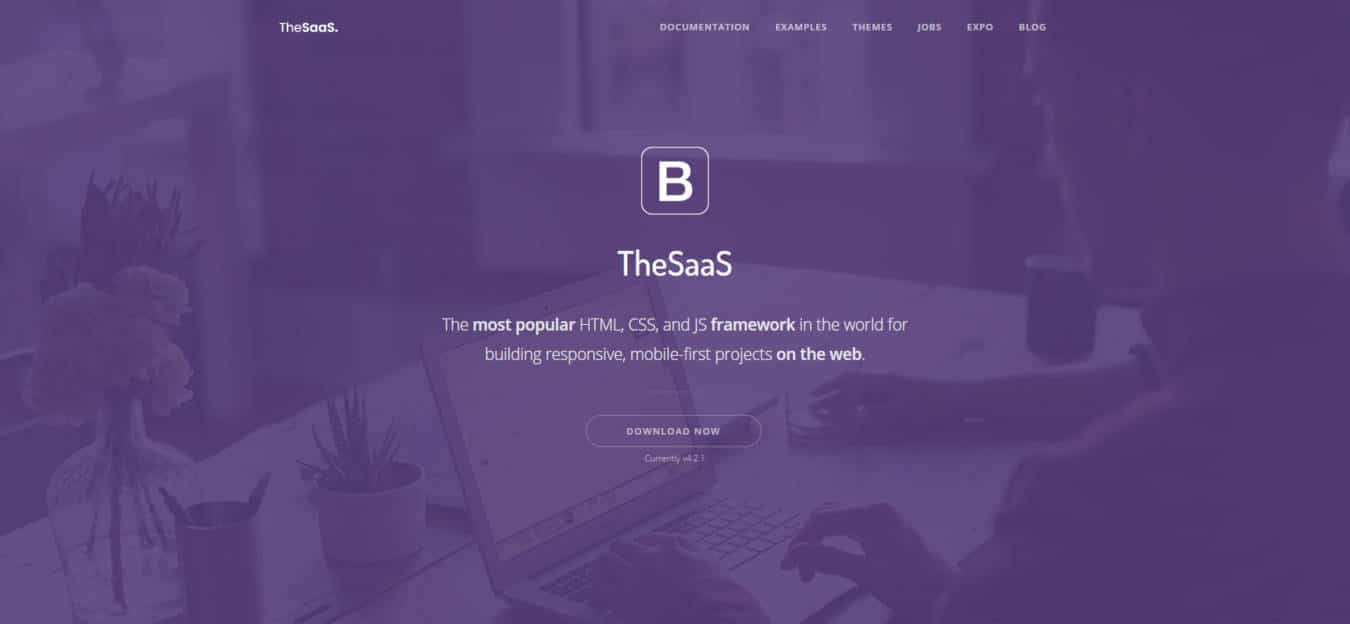 software company websites templates thesaas