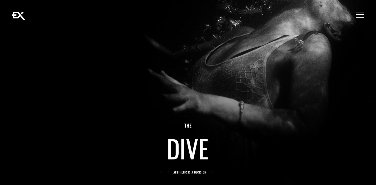 the-dive-gallery-website-template