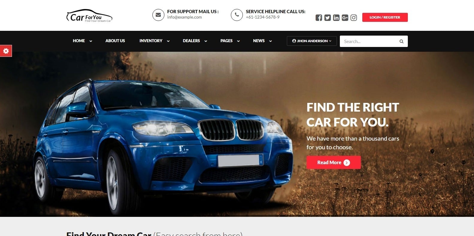 carforyou-automotive-website-template