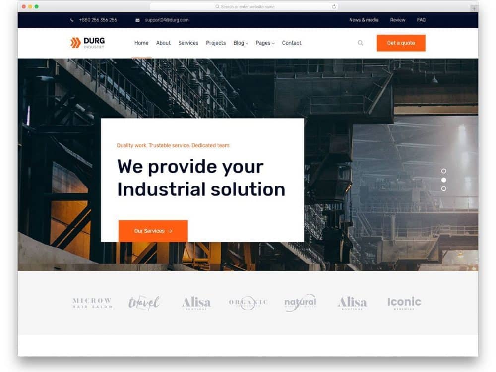 free-industrial-website-templates-featured-image