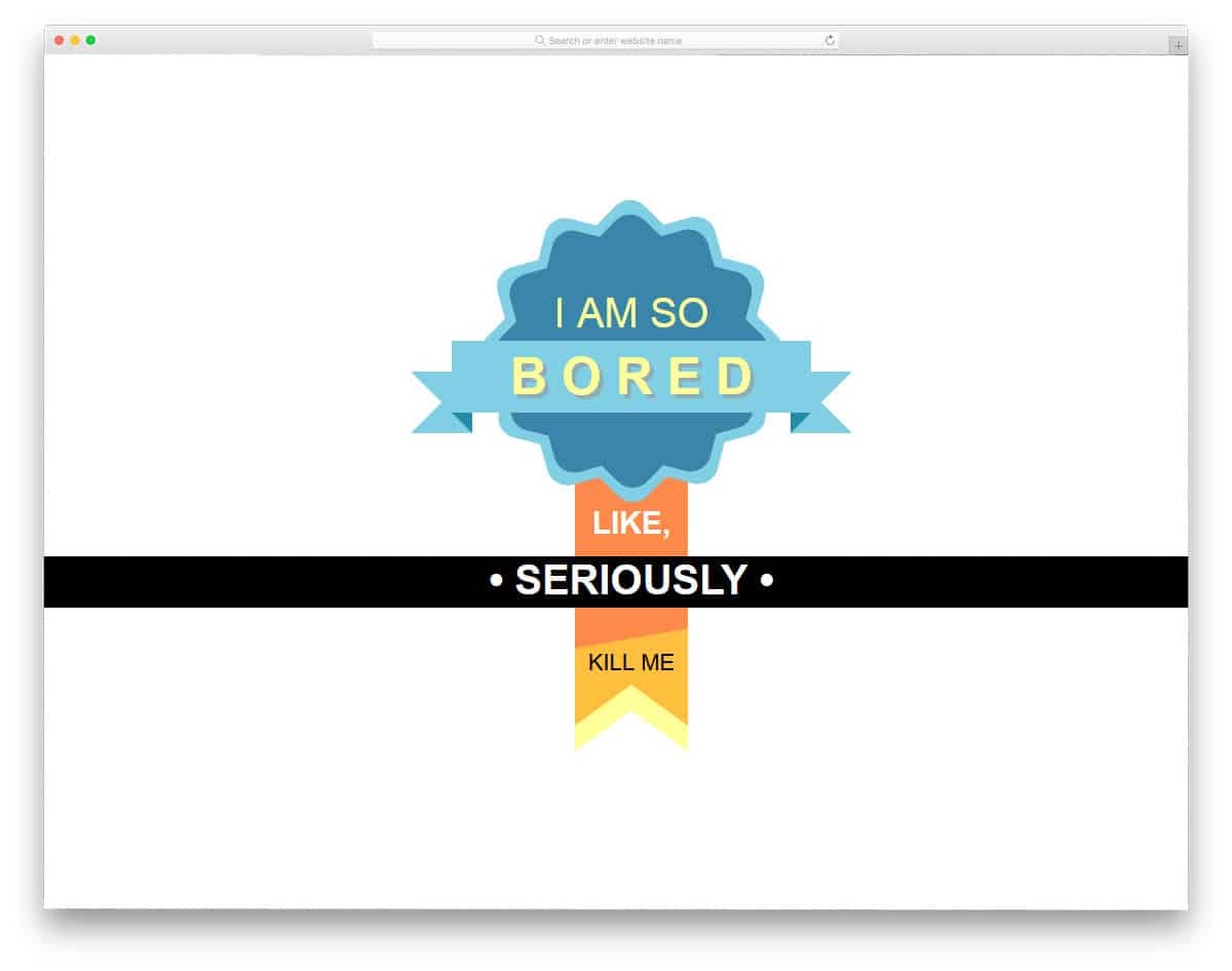 animated promotional style CSS ribbons