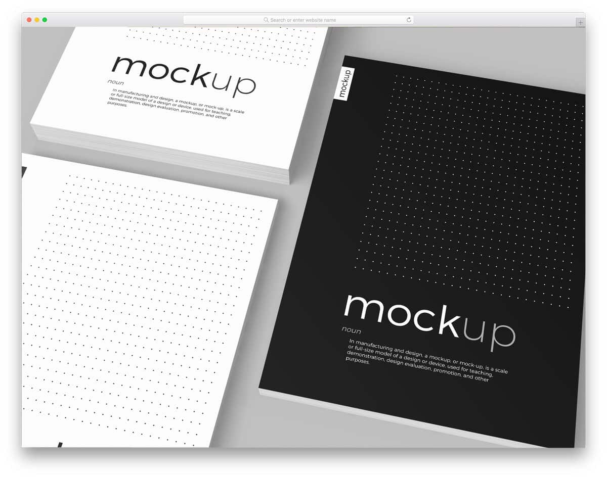 poster and flyer mockup bundle for professional designers