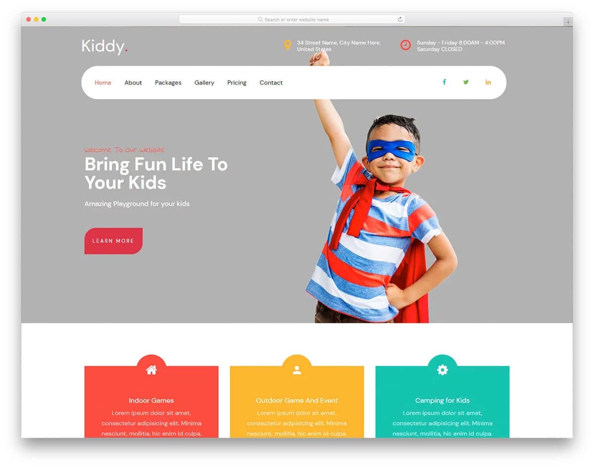 35 Free School Website Templates For Millennial Students 2023