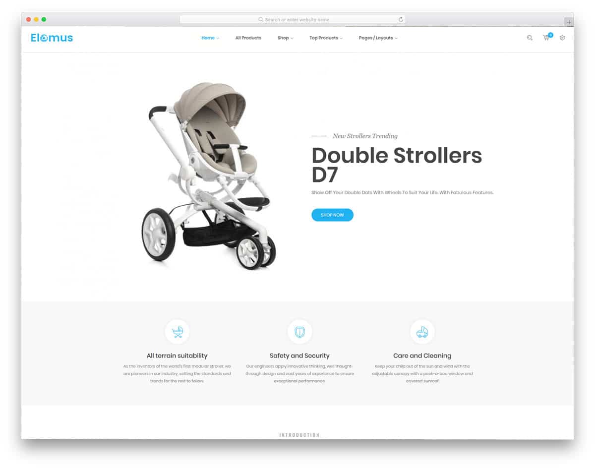 single product Shopify themes with multiple demos