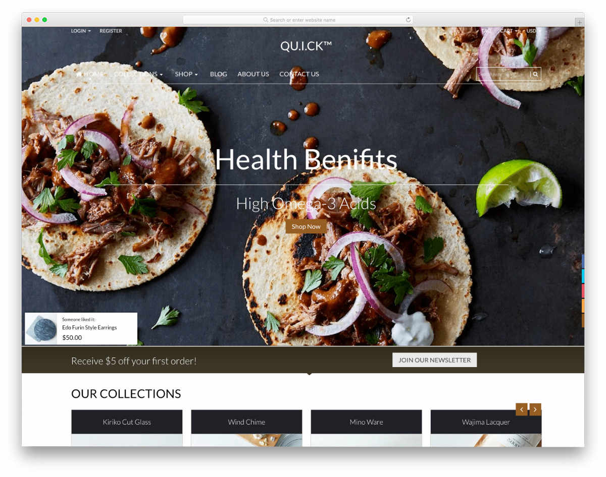 Shopify Bootstrap Themes with useful features