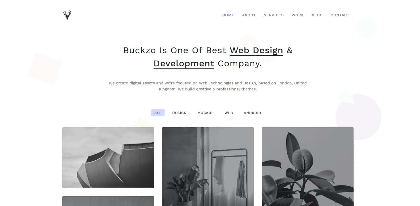 buckzo-simple-website-template