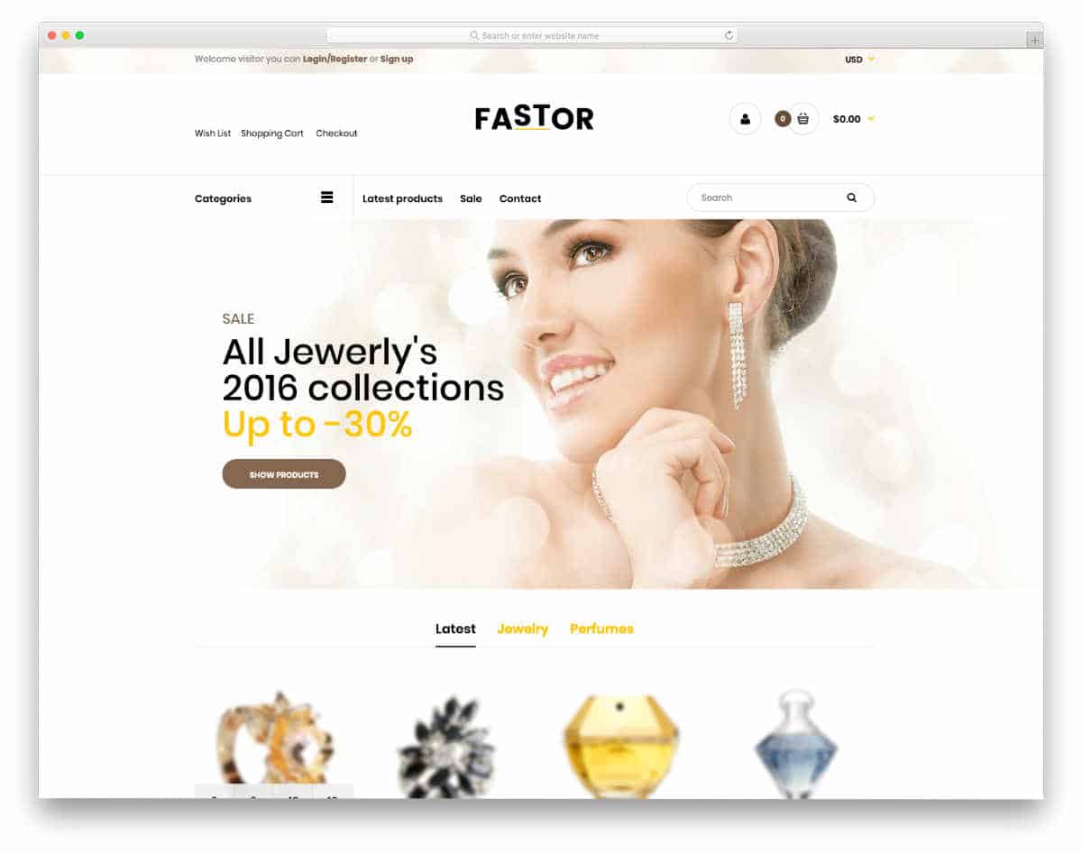Shopify jewelry themes with easy customization options
