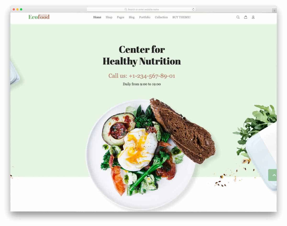 colorful Shopify restaurant themes