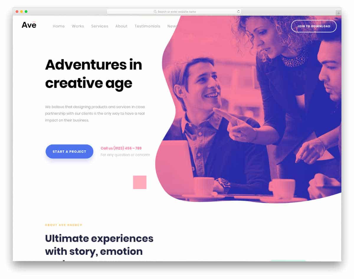 materialize templates with lively animation effects