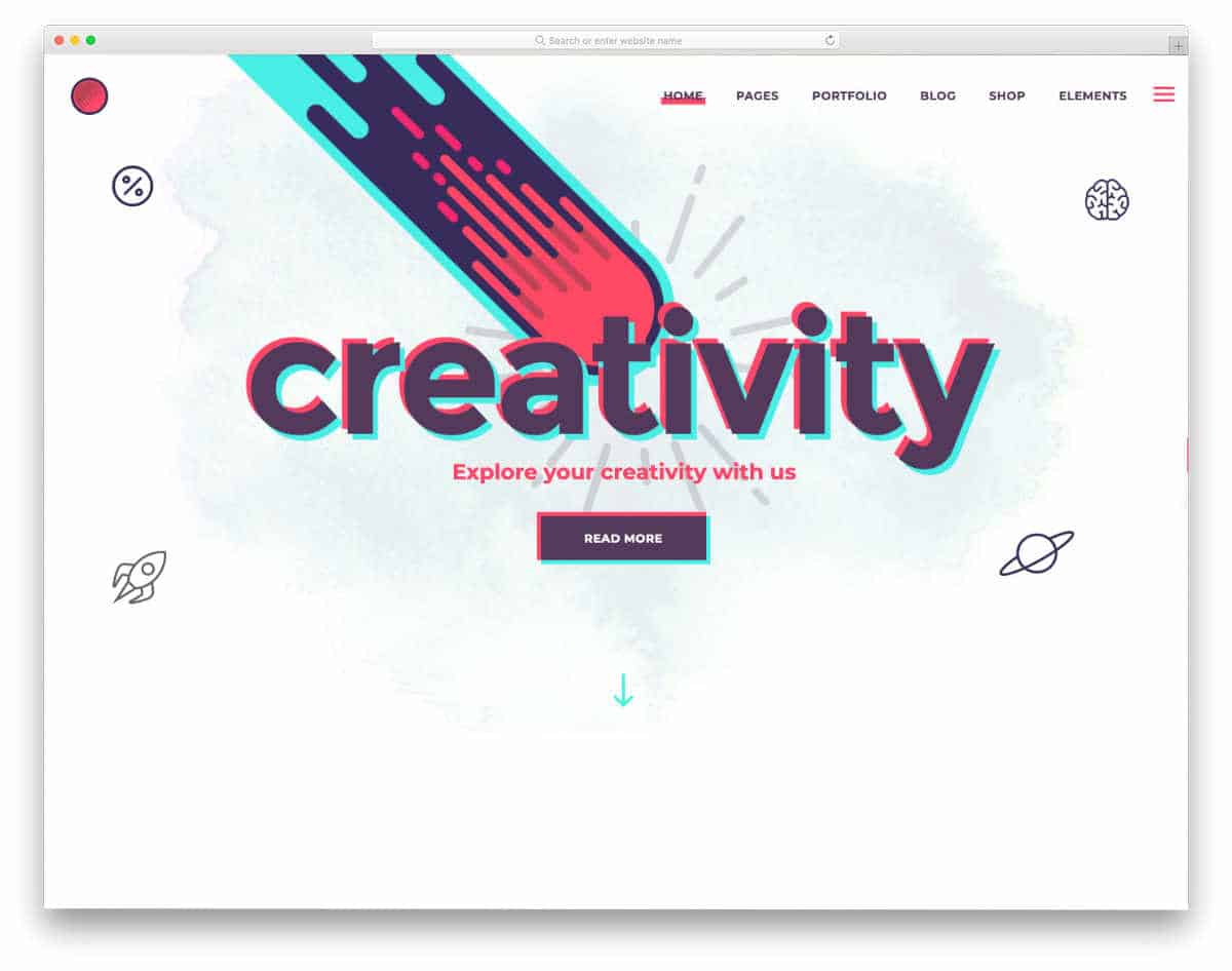 dynamic website templates with attractive design