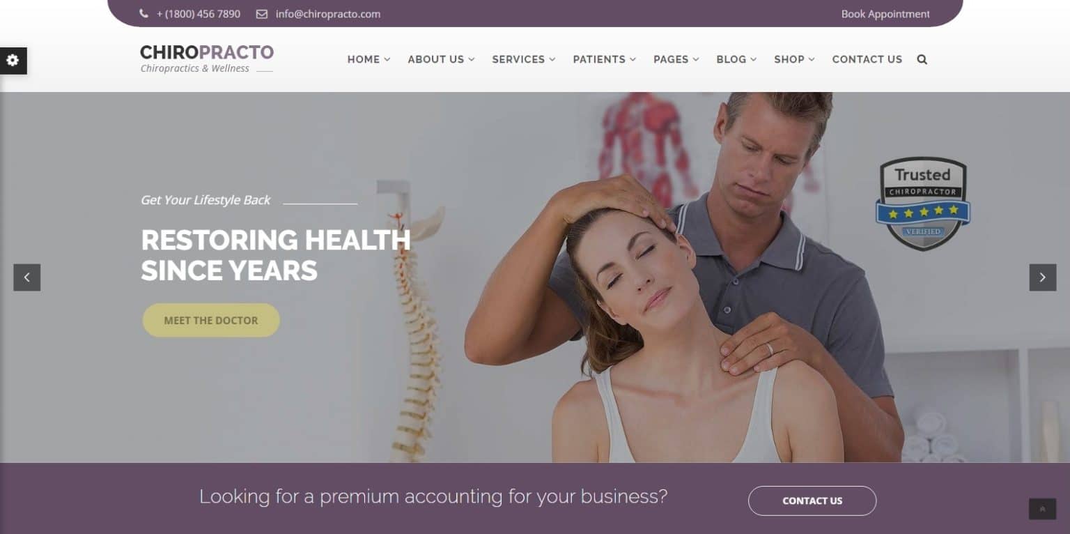 18 Best WordPress Physical Therapy Website Template 2023 uiCookies