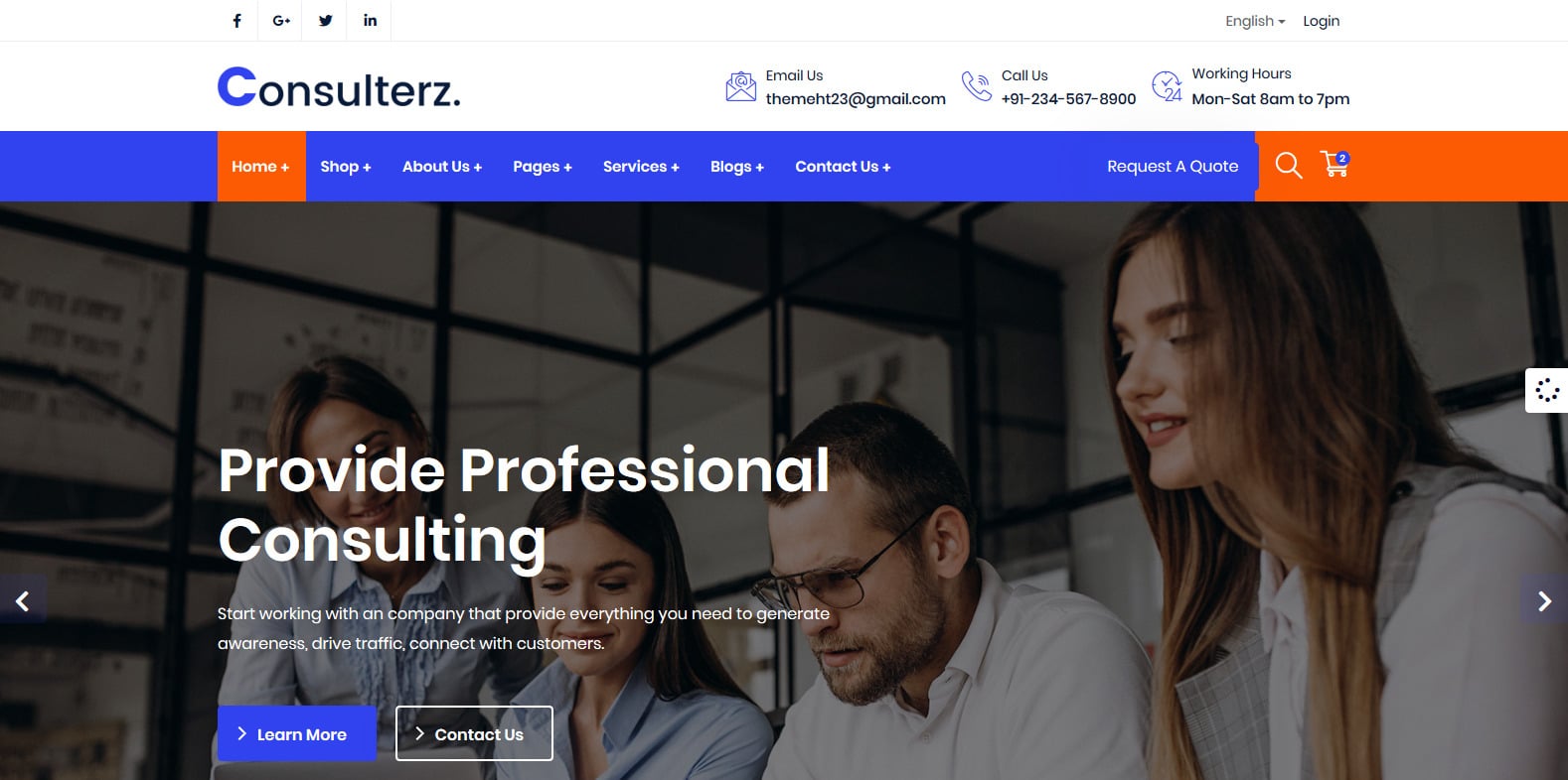 consulterz-accounting-website-template