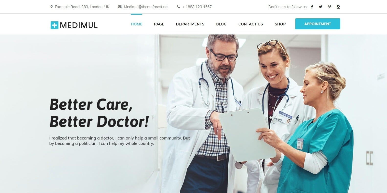 medimul-wordpress-physical-therapy-website-template