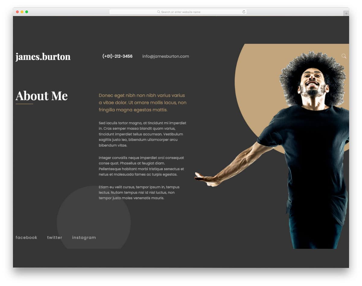 cool WordPress themes for actors